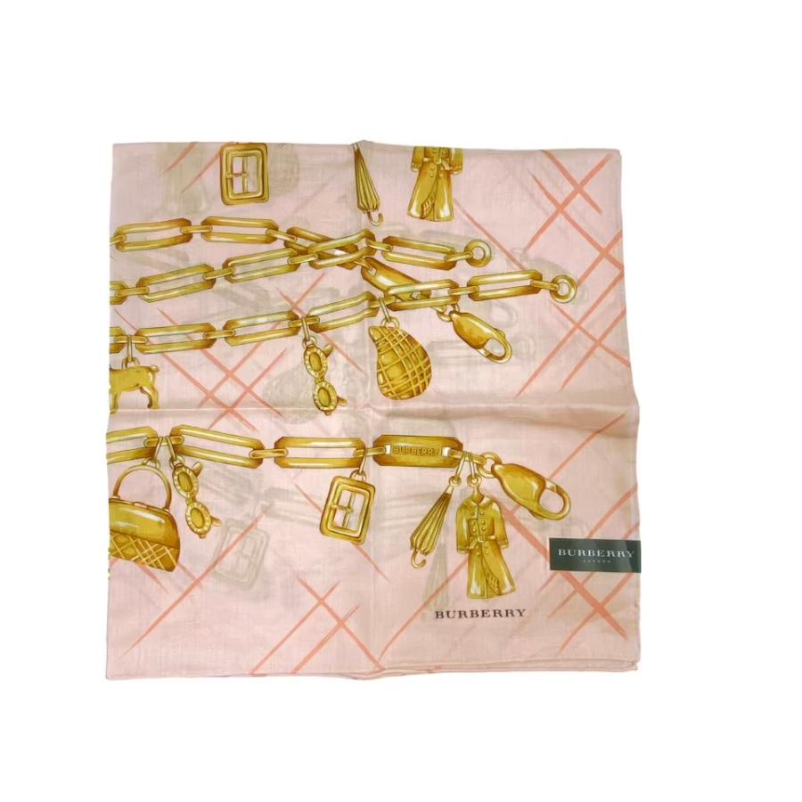 BURBERRY（バーバリー） 未使用 ハンカチ スカーフ 大判 scarf