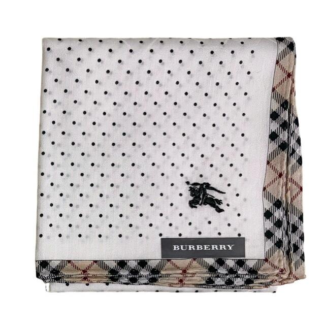 BURBERRY（バーバリー） 未使用 ハンカチ 綿 コットン 100％ チェック