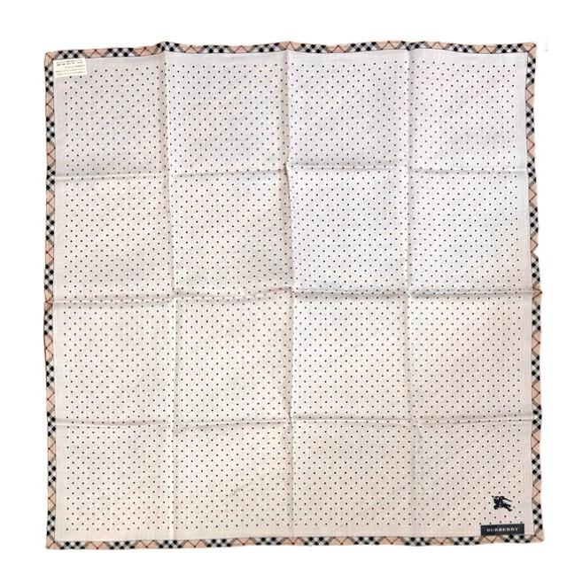 BURBERRY（バーバリー） 未使用 ハンカチ 綿 コットン 100％ チェック
