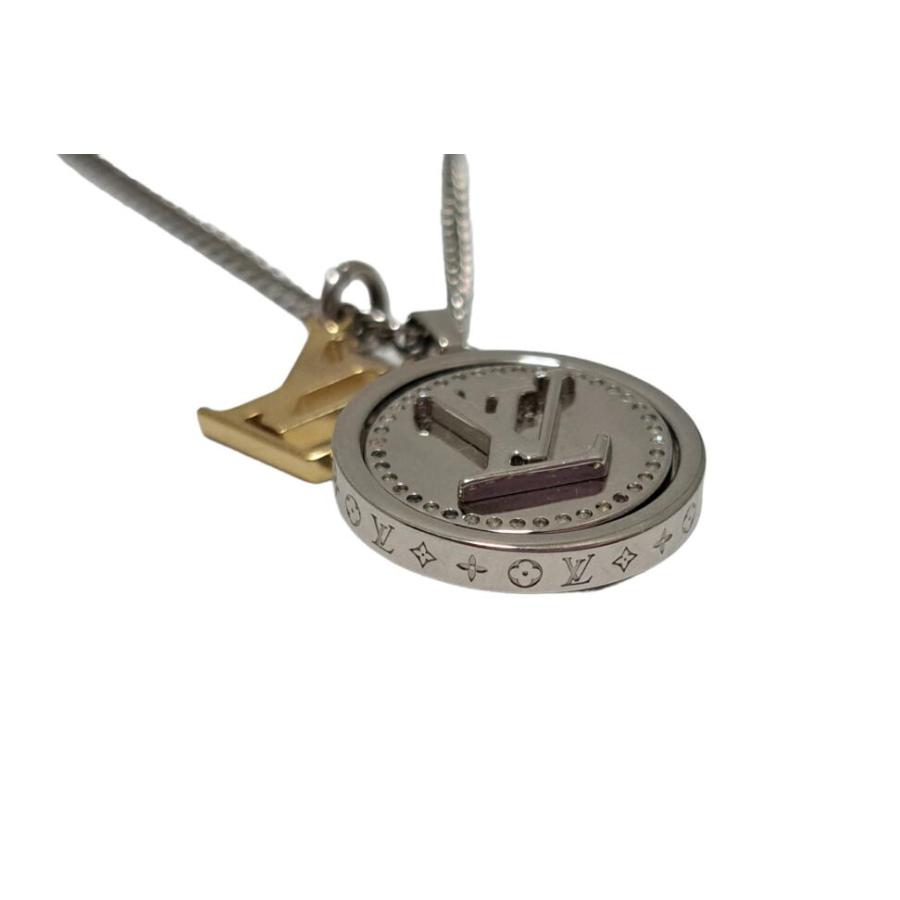 LOUIS VUITTON ルイヴィトン LVキャッチペンダント ネックレス