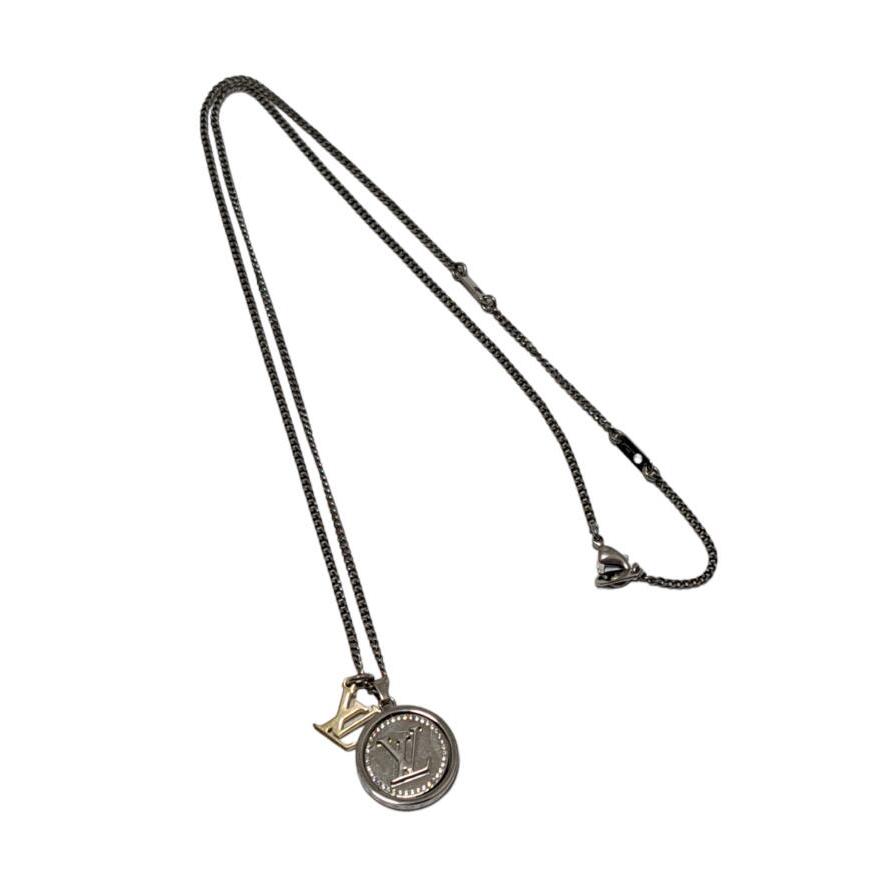 LOUIS VUITTON ルイヴィトン LVキャッチペンダント ネックレス