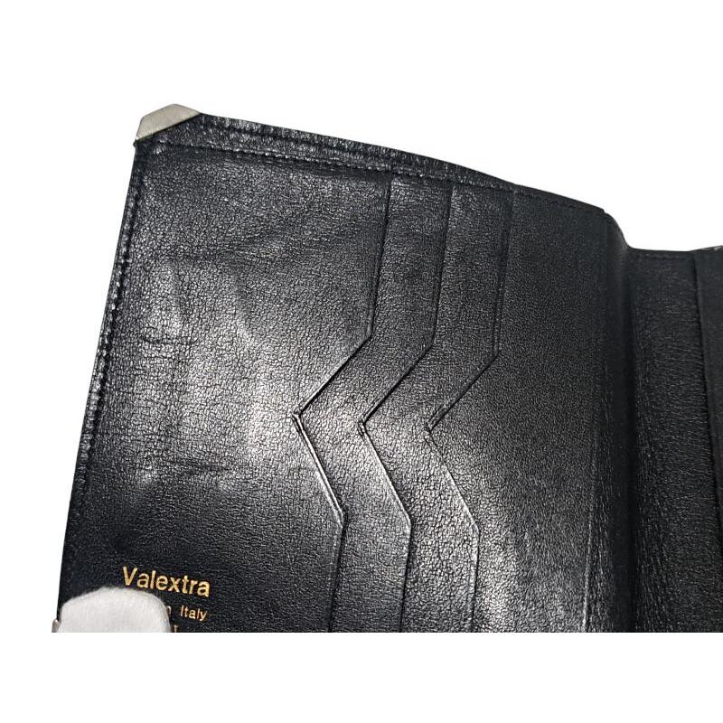 Valextra ヴァレクストラ 二つ折り 財布 札入 象革 エレファント Valextra ヴァレクストラ 二つ折り 財布 札入 象革 エレファント