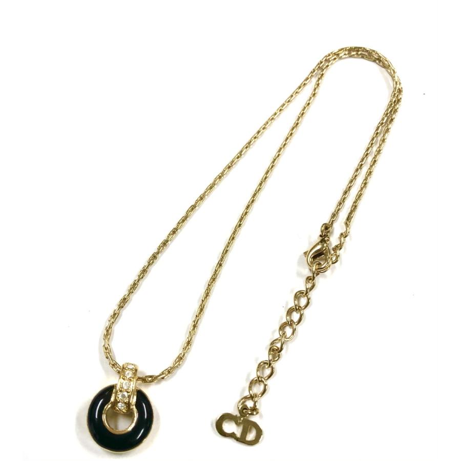 クリスチャンディオール Christian Dior ロゴ ラインストーン ブラック ペンダント 石入り ネックレス GP ゴールド レディース CD【中古】 :071309999CD:ブランディールYahoo!ショップ - 通販 - Yahoo!ショッピング クリスチャンディオール Christian Dior ロゴ ラインストーン ブラック ペンダント 石入り ネックレス GP ゴールド レディース CD【中古】 :071309999CD:ブランディールYahoo!ショップ - 通販 - Yahoo!ショッピング