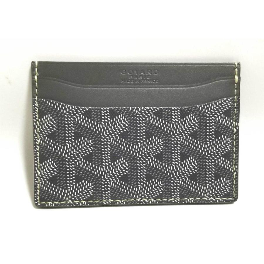 GOYARD 未使用 ゴヤール カードケース サン・シュルピス グレー 名刺 