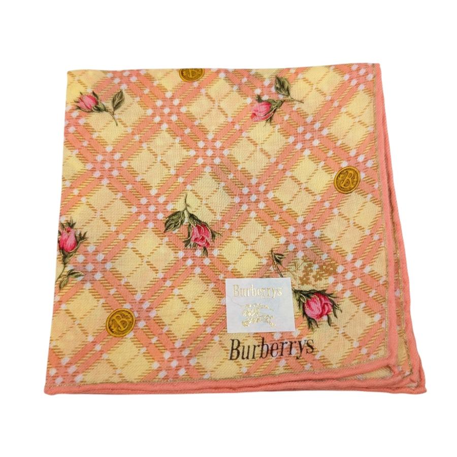 BURBERRY（バーバリー） 未使用 ハンカチ コットン スカーフ 綿