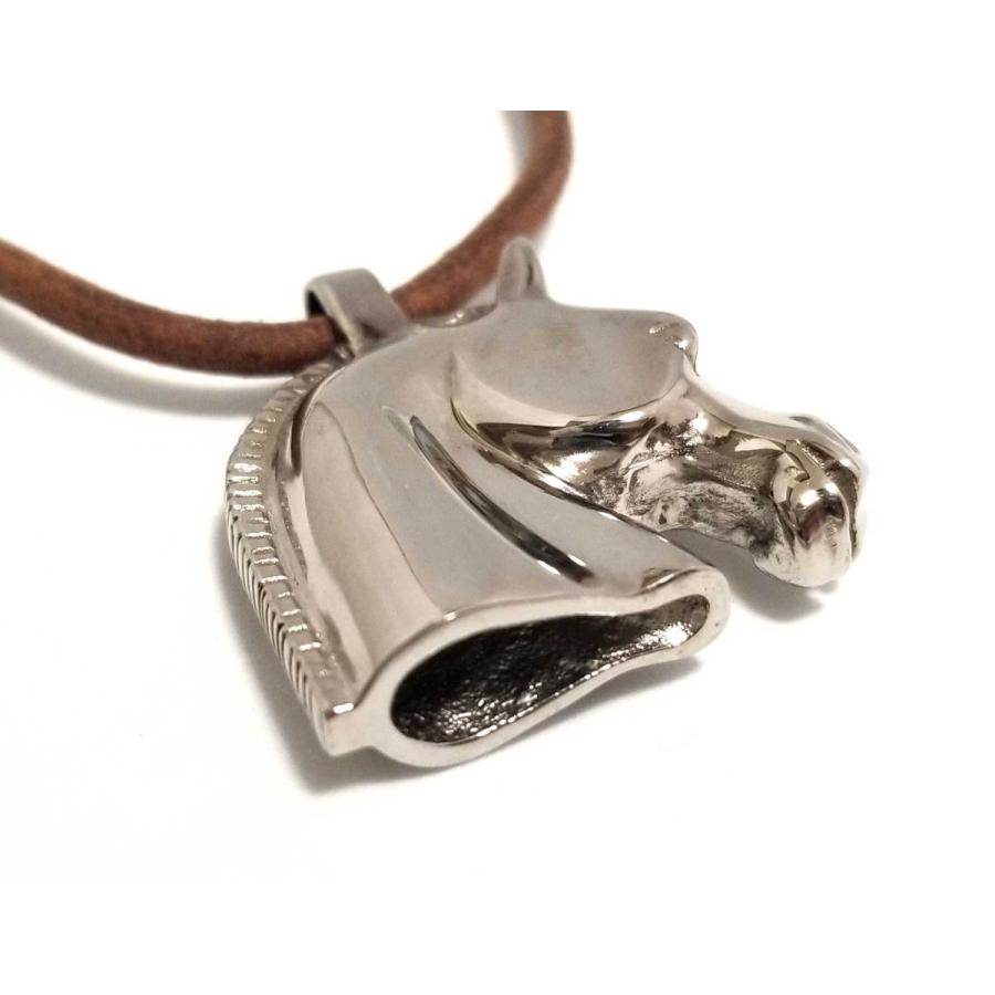 HERMES エルメス 馬 ネックレス ペンダント ホース モチーフ HERMES エルメス 馬 ネックレス ペンダント ホース モチーフ