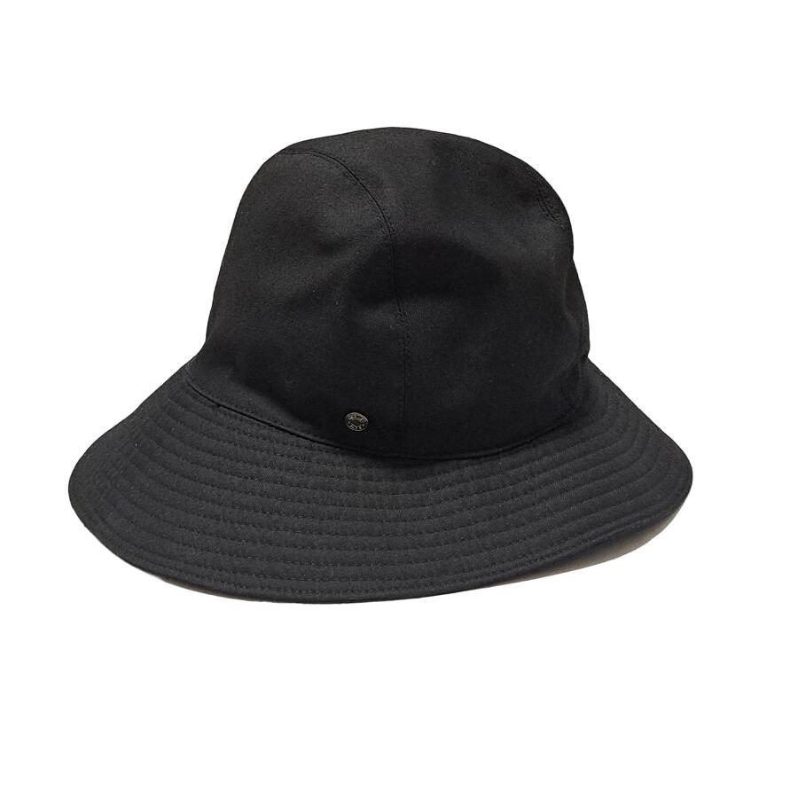 HERMES エルメスブラック バケットハットレディースメンズ