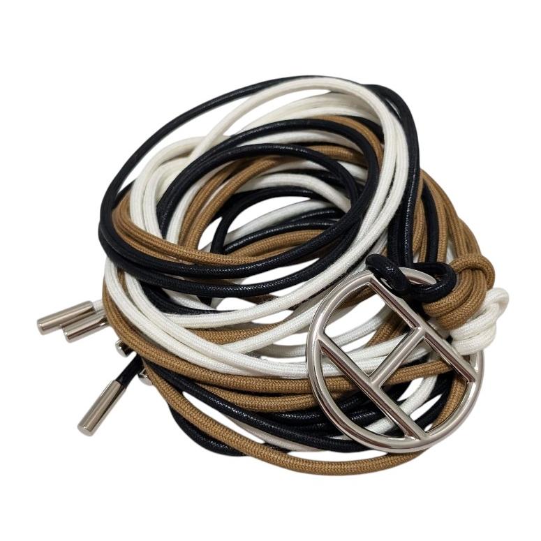 【新品同様】正規品鑑定済　エルメス　サッシュベルト　Hモチーフ　レディース　綺麗 HERMES（エルメス） 新品同様 ベルト サッシュベルト サッシュ 紐 H