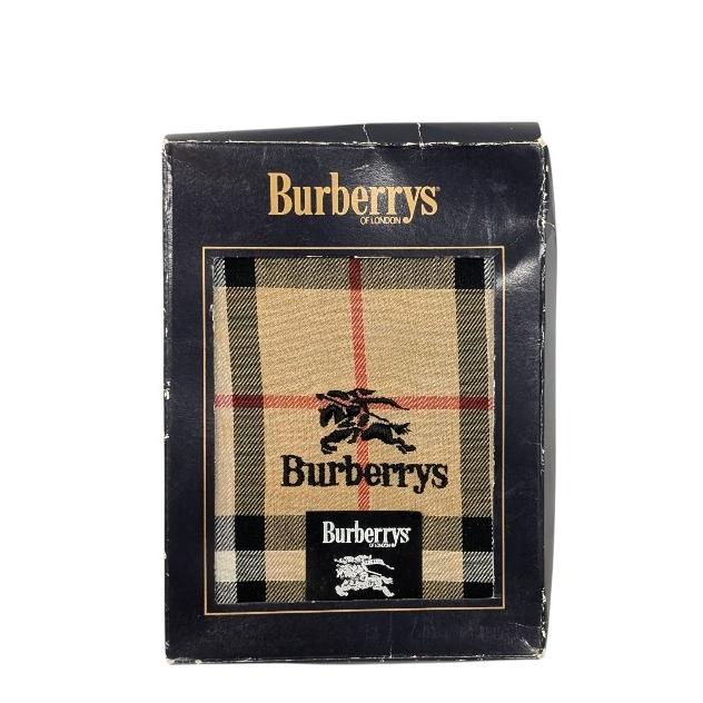BURBERRY（バーバリー） 未使用 バーバリーズ ハンカチ コットン 綿