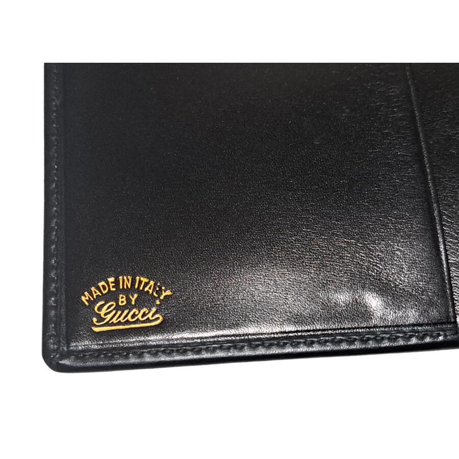 GUCCI グッチ 長財布 レザー 長札入れ ブラック 本革 札入れ 札 GUCCI グッチ 長財布 レザー 長札入れ ブラック 本革 札入れ 札
