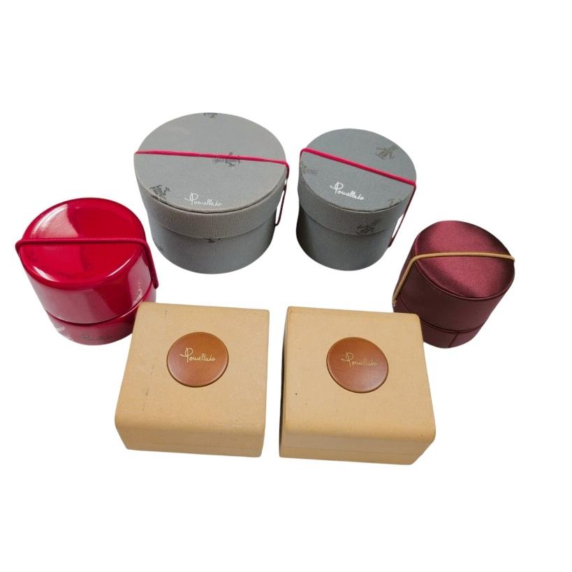 ポメラートアクセサリーケースBOX空箱 ポメラート Pomellato 箱 空箱 ケース 6個セット ボックス BOX リング