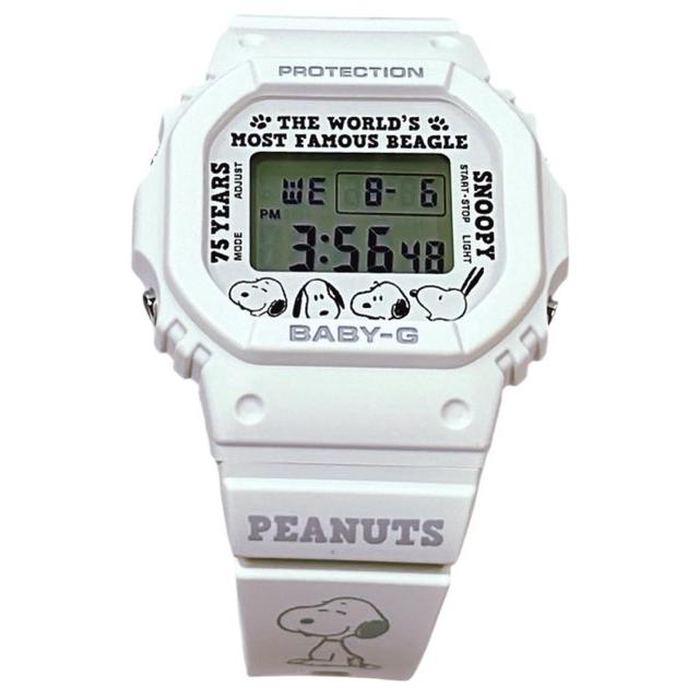 BABY-G PEANUTS 75周年　記念モデル　スヌーピー　75th CASIO（カシオ） 未使用 限定 PEANUTS CASIO G-SHOCK BABY-G 75周年