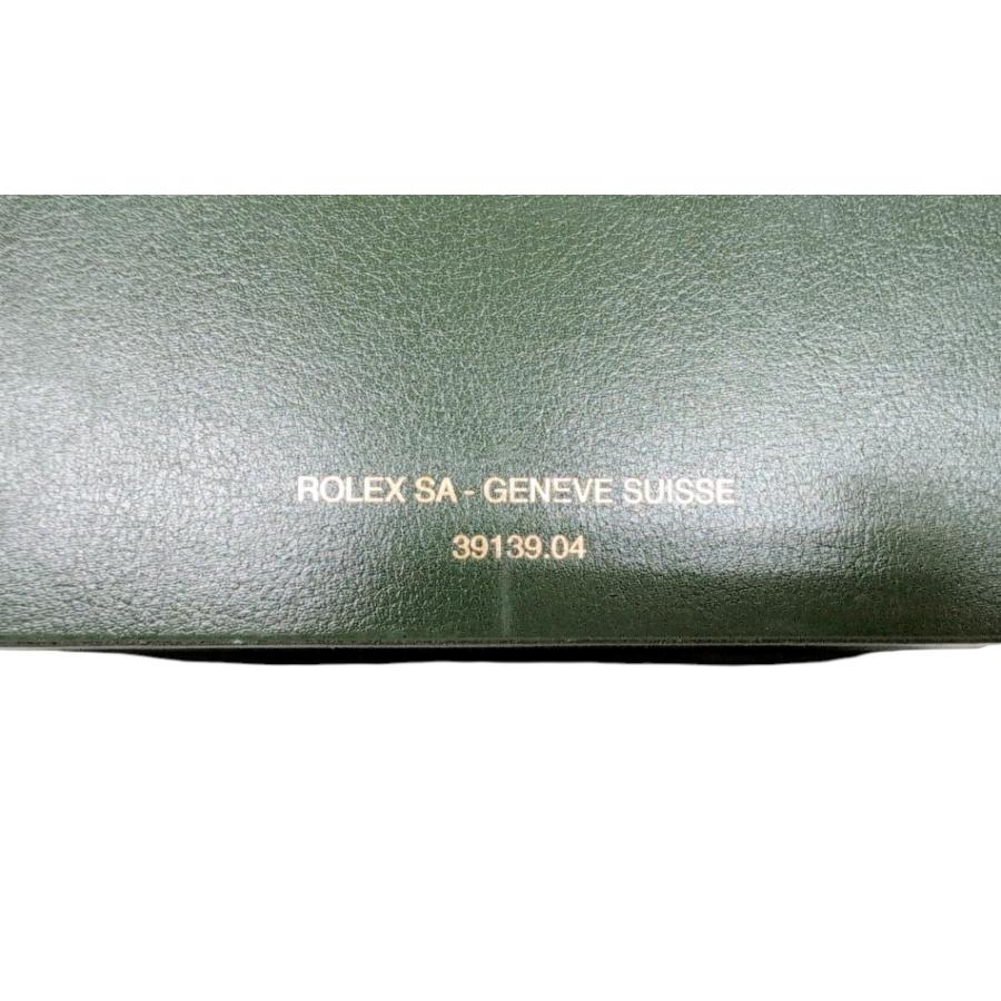 ROLEX（ロレックス） 時計用 BOX 箱 ケース グリーン 緑 39139.04 空き