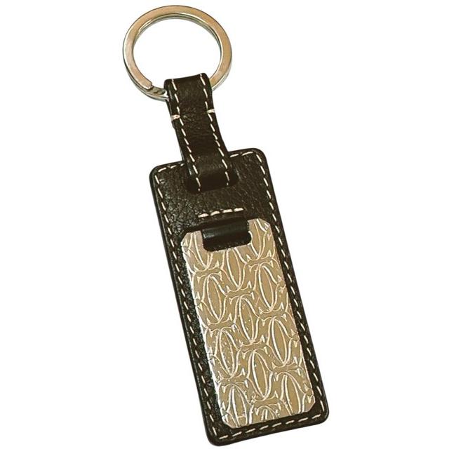 カルティエ　Cartier キーホルダー　キーリング　箱付き 楽天市場】Cartier カルティエロゴ刻印キーリング スクエアエイトビス