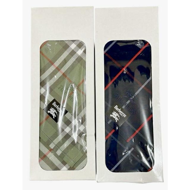 BURBERRY（バーバリー） 未使用 バーバリーズ ハンカチ ネイビー