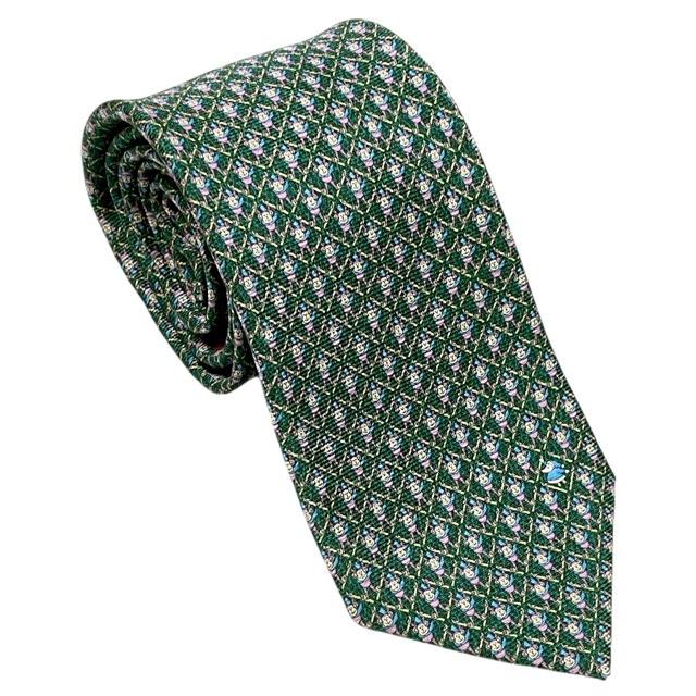 BVLGARI（ブルガリ） ネクタイ サル 猿 セブンフォールド アニマル