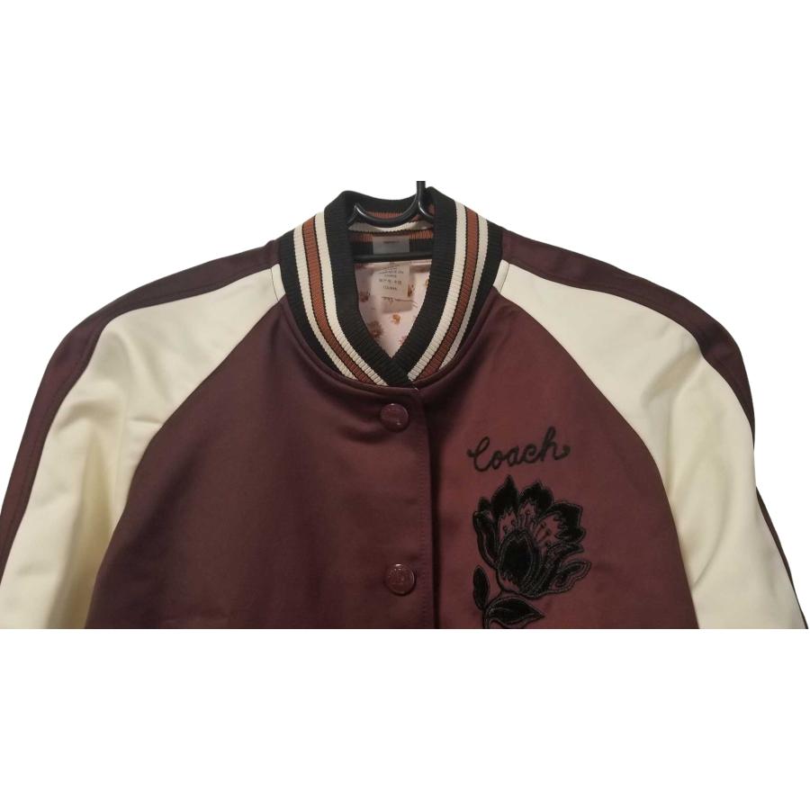 COACH 未使用 コーチ スカジャン レディース リバーシブル 花柄 COACH 未使用 コーチ スカジャン レディース リバーシブル 花柄