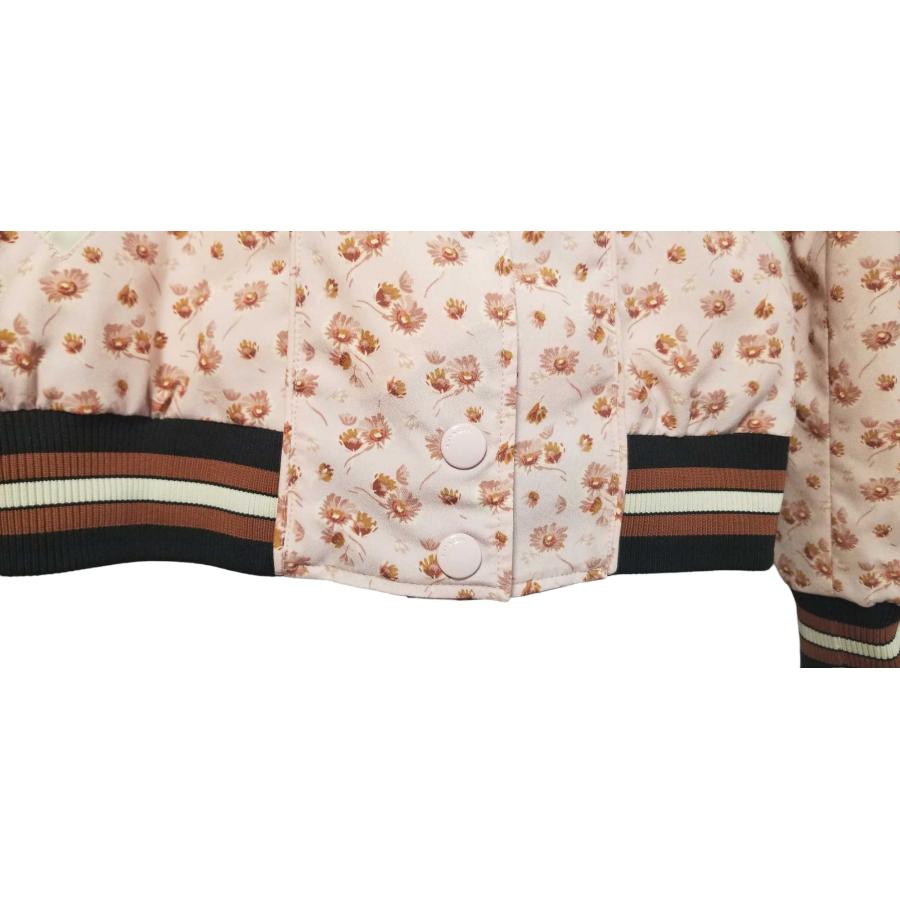 COACH 未使用 コーチ スカジャン レディース リバーシブル 花柄 COACH 未使用 コーチ スカジャン レディース リバーシブル 花柄