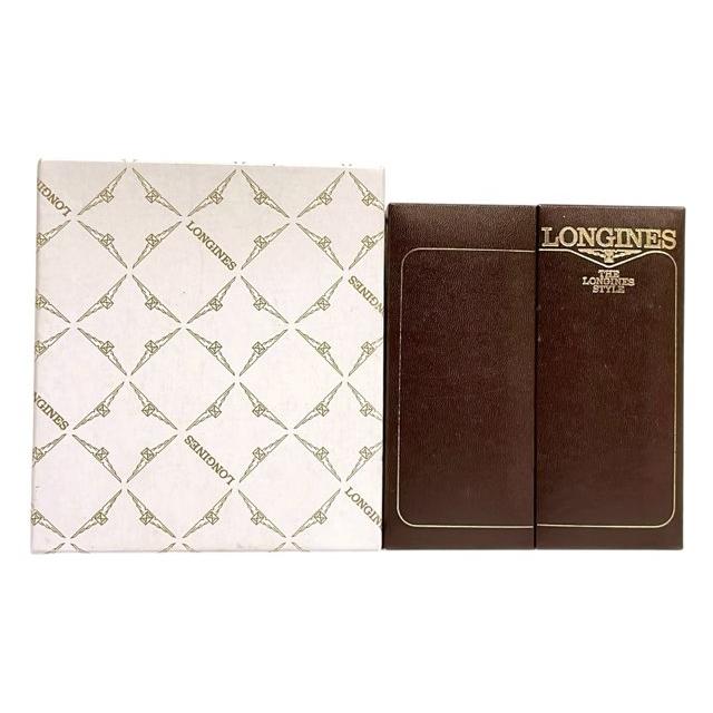 LONGINES ゴールド ヴィンテージ アナログ腕時計 箱・品質証明書付 LONGINES（ロンジン） 時計用 純正 アンティーク ヴィンテージ BOX 箱
