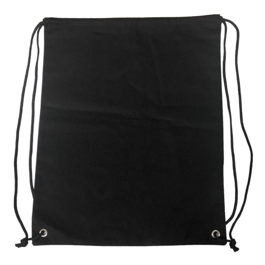 CELINE セリーヌ 巾着 ブラック コットン キャンバス 黒 CELINE セリーヌ 巾着 ブラック コットン キャンバス 黒