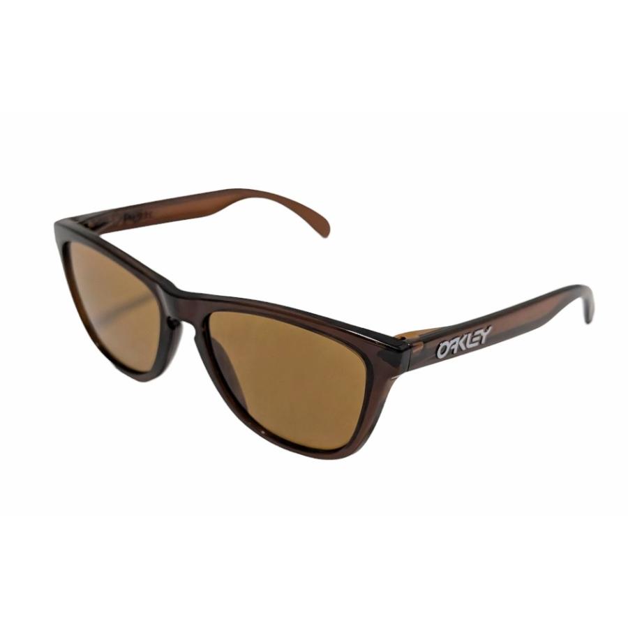 新品同様 オークリー サングラス フロッグスキン クリアブラウン 24-303 ポリッシュドルートビア ブラウンレンズ メンズ レディース OAKL OAKLEY（オークリー） 新品同様 サングラス フロッグスキン クリア