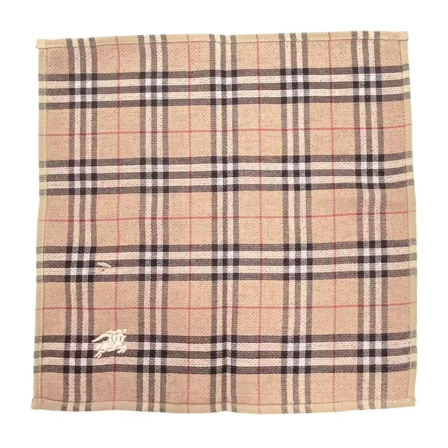 BURBERRY（バーバリー） 未使用 ハンドタオル レッド 赤 ミニタオル