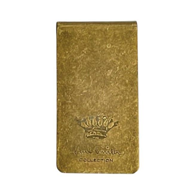 新品 ポールスミス PAUL SMITH マネークリップ MONEYCLIP ベージュ