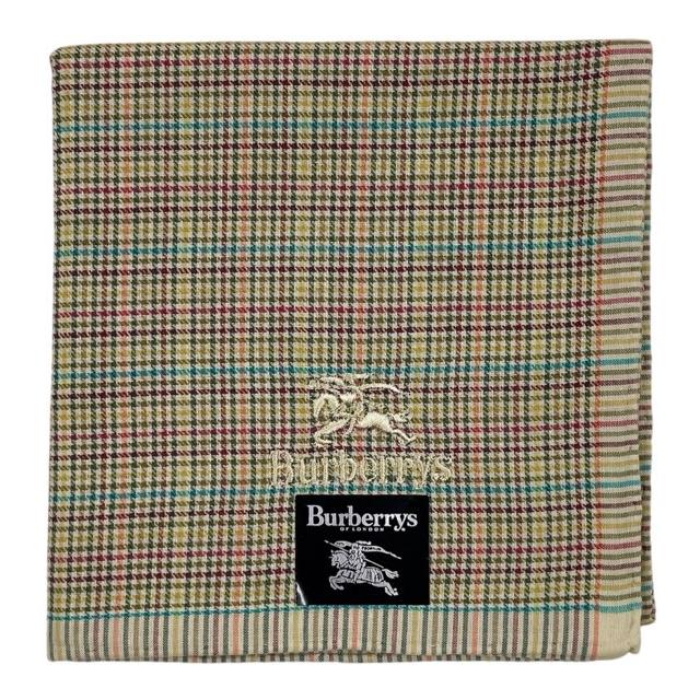 BURBERRY（バーバリー） 未使用 ハンカチ 綿 コットン 100％ チェック