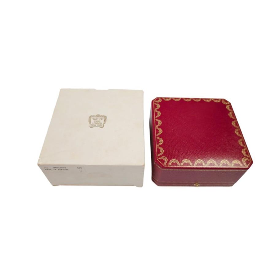 美品　カルティエ　腕時計　ブレスレット　ケース　空箱　アクセサリー入れ　現行品 Cartier（カルティエ） ケース 時計用 空き箱 ブレスレット用 ボックス