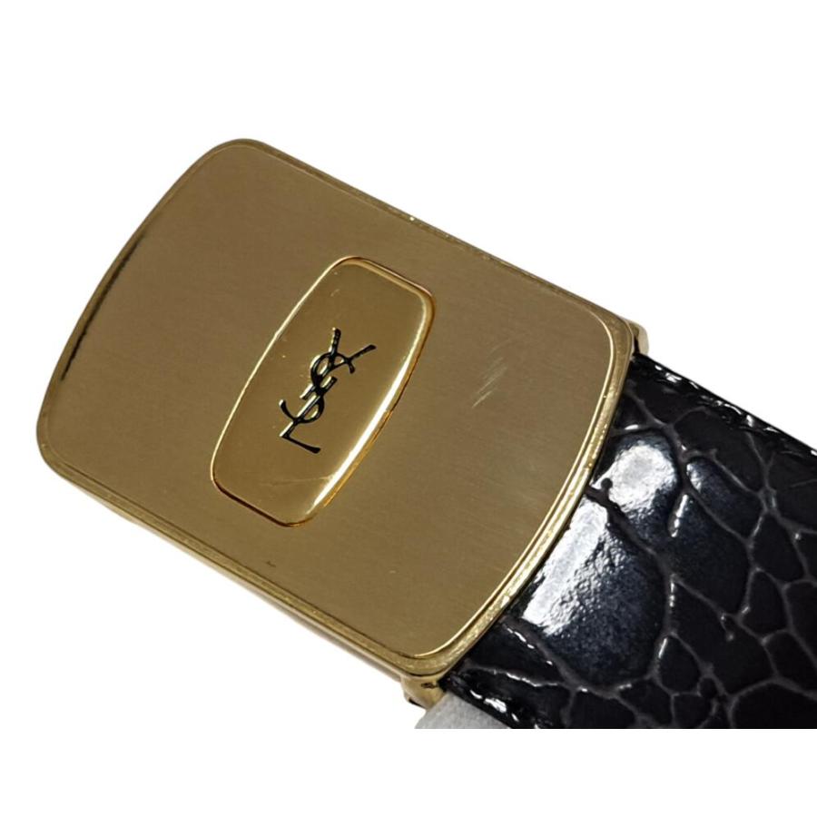 Yves Saint Laurent イヴサンローラン ベルト 90 ブラック クロコ型押し レザー YSL SaintLaurent メンズ レディース 【中古】 : ブランディールYahoo!ショップ - 通販 - Yahoo!ショッピング Yves Saint Laurent イヴサンローラン ベルト 90 ブラック クロコ型押し レザー YSL SaintLaurent メンズ レディース 【中古】 : ブランディールYahoo!ショップ - 通販 - Yahoo!ショッピング