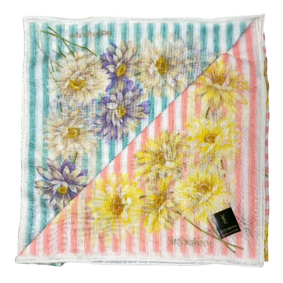 Yves Saint Laurent（イヴ・サンローラン） 未使用 ハンカチ 3枚セット