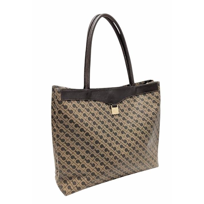 ゲラルディーニ ハンドバッグ トートバッグ ＰＶＣ ブラウン レザー  茶色 トート ショッピングバッグ レディース バッグ GHERARDIN  【 GHERARDINI（ゲラルディーニ） ハンドバッグ トートバッグ PVC