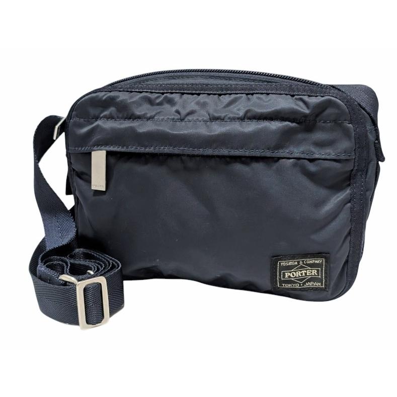 ポーター フレーム ショルダーバッグ 690-17849 ネイビー 濃紺 FRAME ミニショルダーバッグ 斜め掛け PORTER 吉田カバン 【中古】 吉田カバン（YOSHIDA KABAN） ポーター フレーム ショルダーバッグ 690