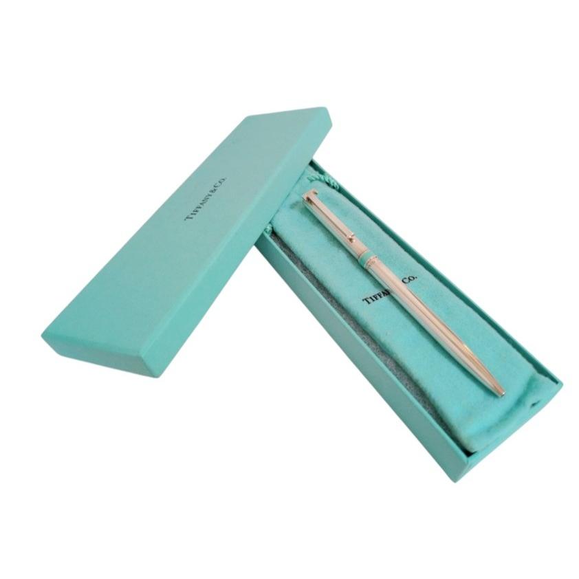 TIFFANY&Co.（ティファニー） 新品同様 ボールペン Tクリップ SV925