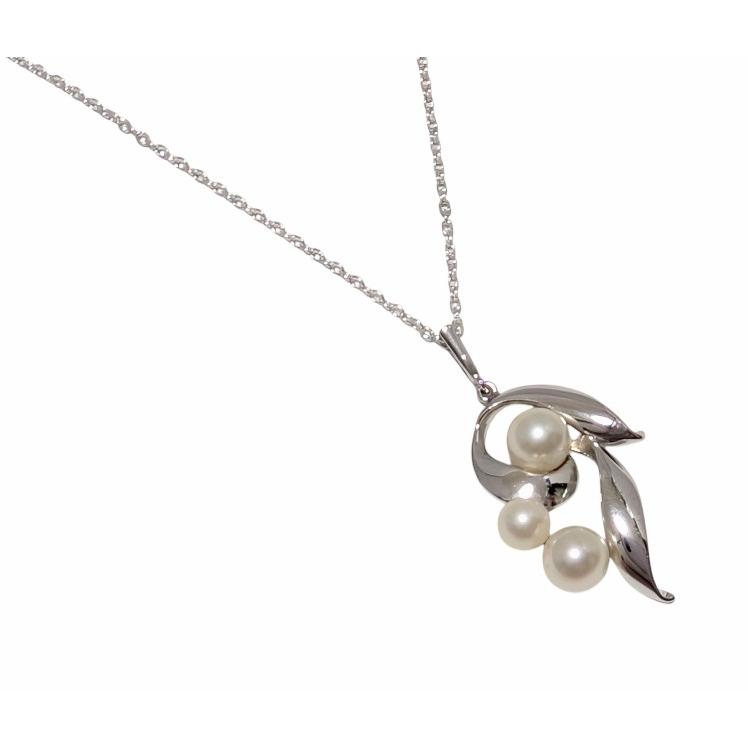 MIKIMOTO（ミキモト） ペンダント 真珠 シルバー素材 パールペンダント
