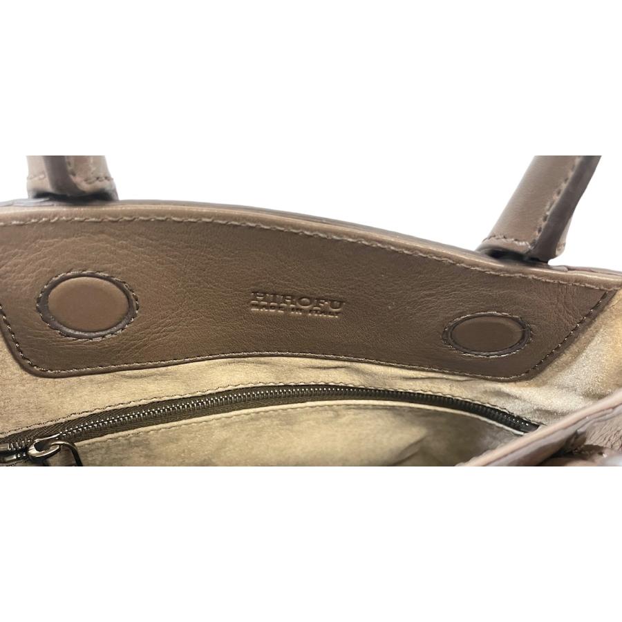 HIROFU（ヒロフ） 2WAY ハンドバッグ ショルダーバッグ レザー