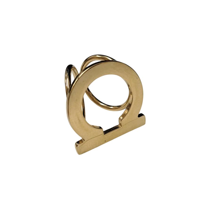 FERRAGAMO（フェラガモ） スカーフ リング ガンチーニ ゴールド GP