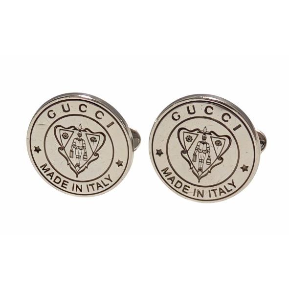 GUCCI（グッチ） カフス クレスト 紋章 SV925 シルバー