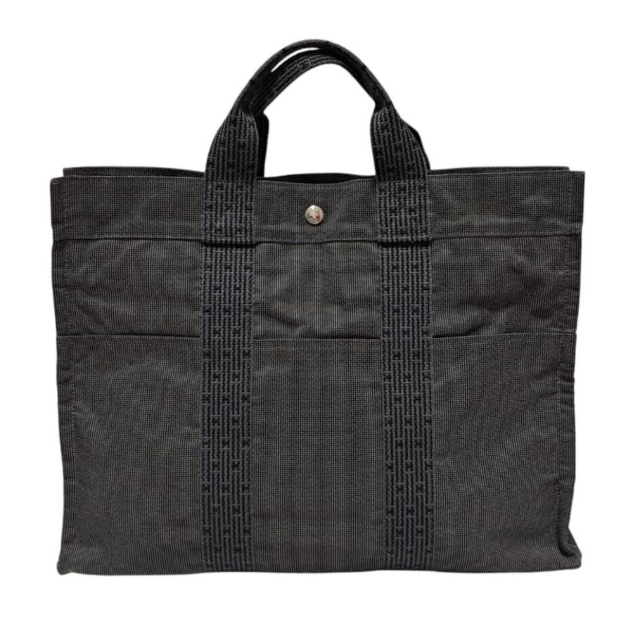 HERMES エルメス トートバッグ エールライン トート MM グレー  