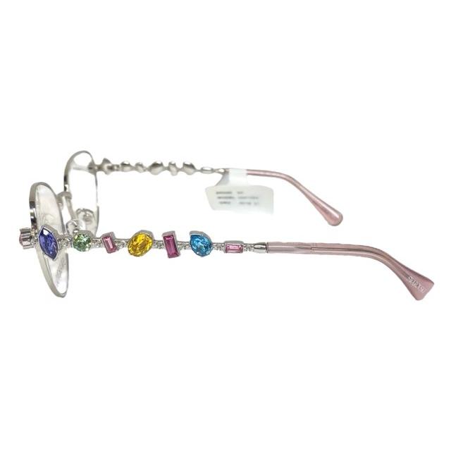 SWAROVSKI（スワロフスキー） 未使用 メガネ 眼鏡 SK1024 シルバー