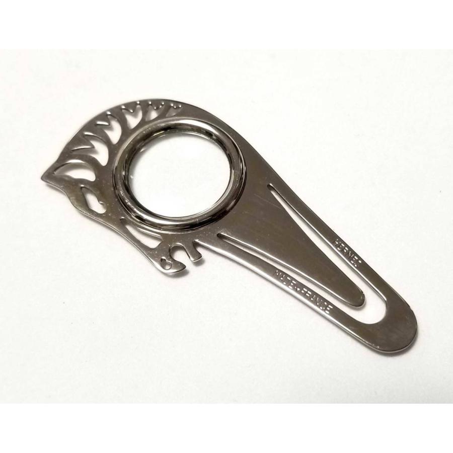 HERMES エルメス ブックマーク ルーペ 馬 しおり 栞 ホース 虫眼鏡  