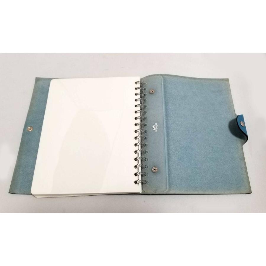 HERMES 新品同様 エルメス 手帳カバー 大きめ ノートカバー ユリス  