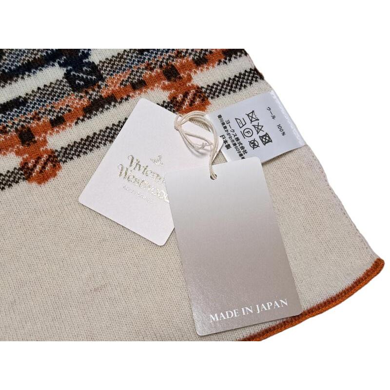 Vivienne Westwood マフラー 【新品未使用】 オーブ刺繍タグ付き Vivienne Westwood（ヴィヴィアンウエストウッド） 未使用 マフラー