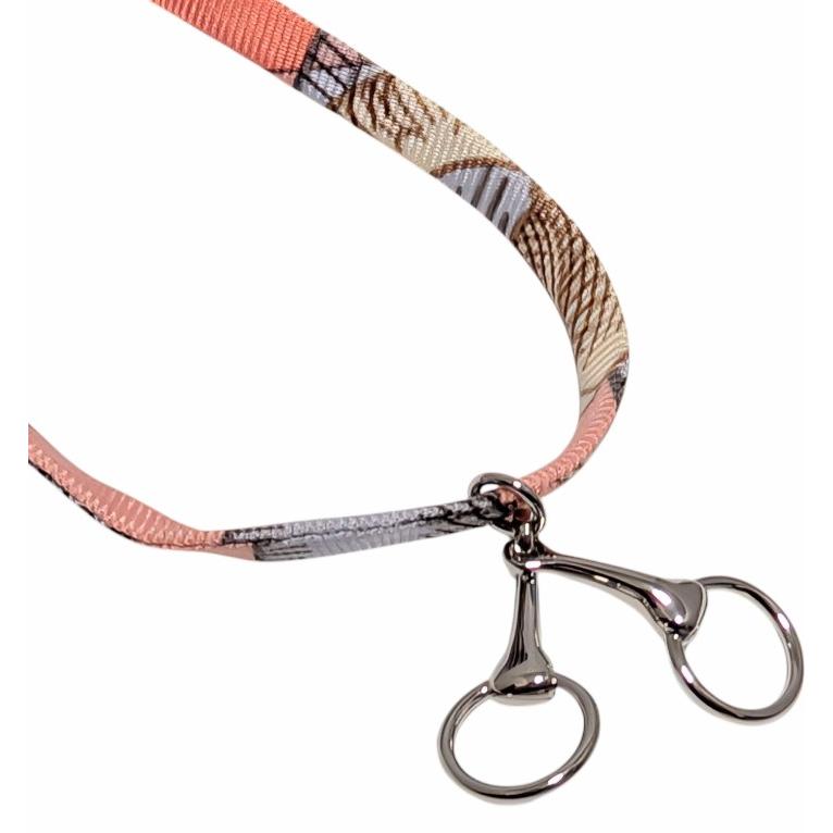 HERMES（エルメス） 新品同様 トゥールビヨン ネックレス シルクコード