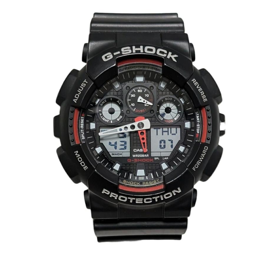 CASIO（カシオ） Gショック GA-100-1A4DR デジアナ ウォッチ G-SHOCK