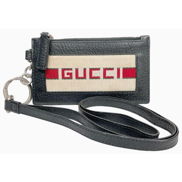 GUCCI（グッチ） ジャガード ストライプ コインケース カードケース