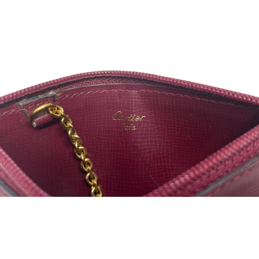 Cartier カルティエ コインケース マスト ボルドー 小銭入れ Cartier カルティエ コインケース マスト ボルドー 小銭入れ