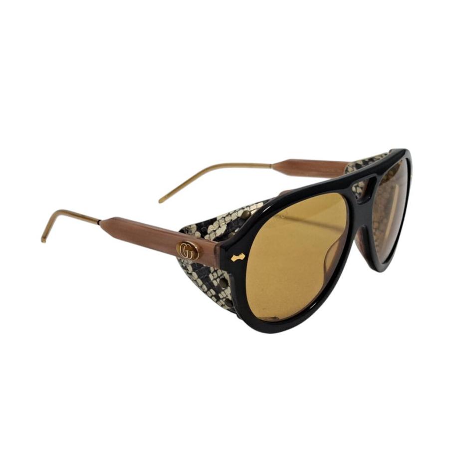 GUCCI（グッチ） サングラス カバー付き GG マーブル ティアドロップ
