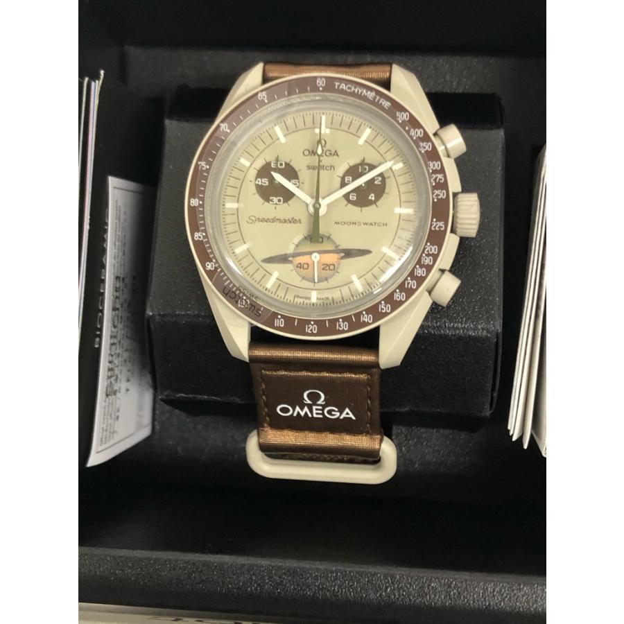 SWATCH×OMEGA ミッション トゥ サターン SO33T100 未使用