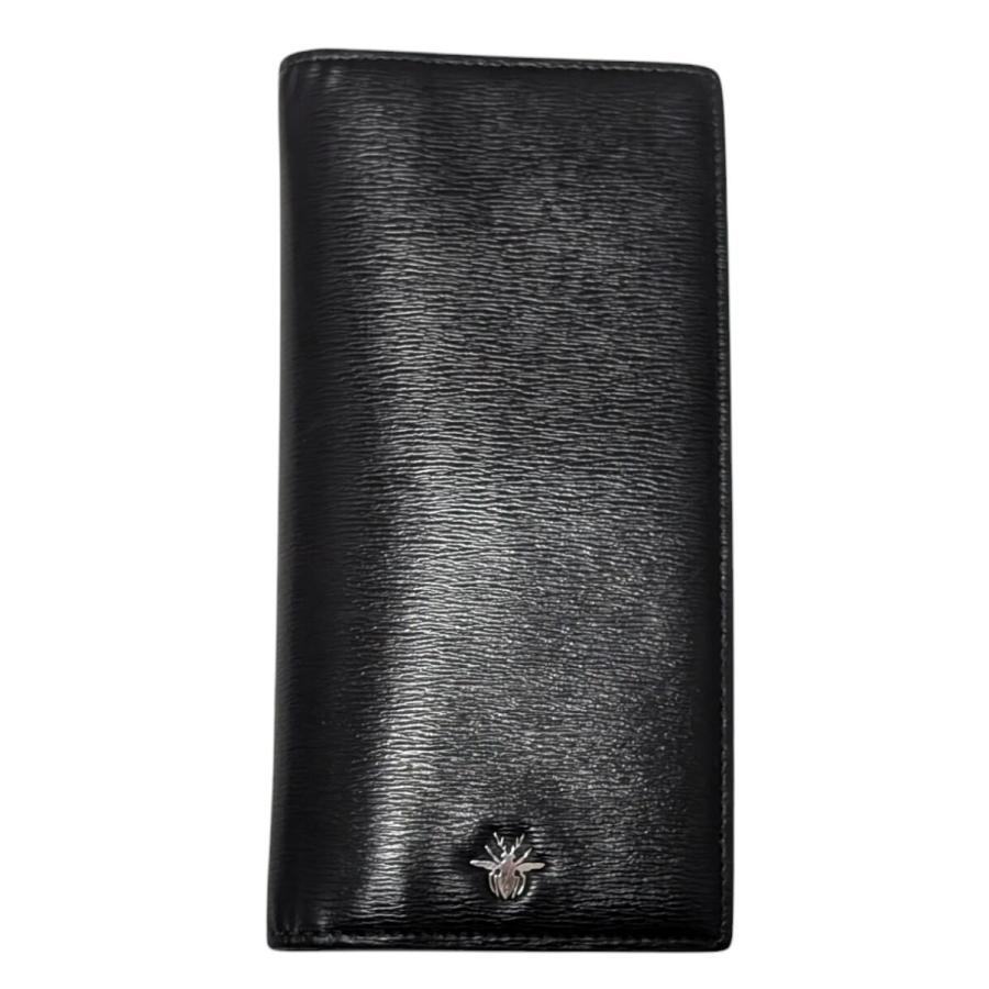 Christian Dior ディオールオム Bee 長財布 型押し レザー Christian Dior ディオールオム Bee 長財布 型押し レザー